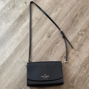 Kate Spade Elegant Black Crossbody Bag